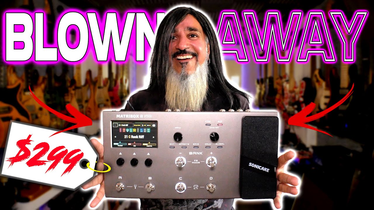 This Blew Me AWAY!... Sonicake Matribox II Pro Guitar Amp Modeller