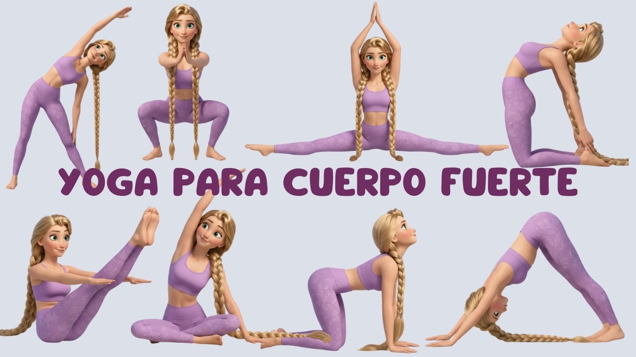 Yoga F&aacute;cil para los Ni&ntilde;os: Cuerpo Fuerte | Yoga para Flexibilidad | Posturas de Yoga para Ni&ntilde;os