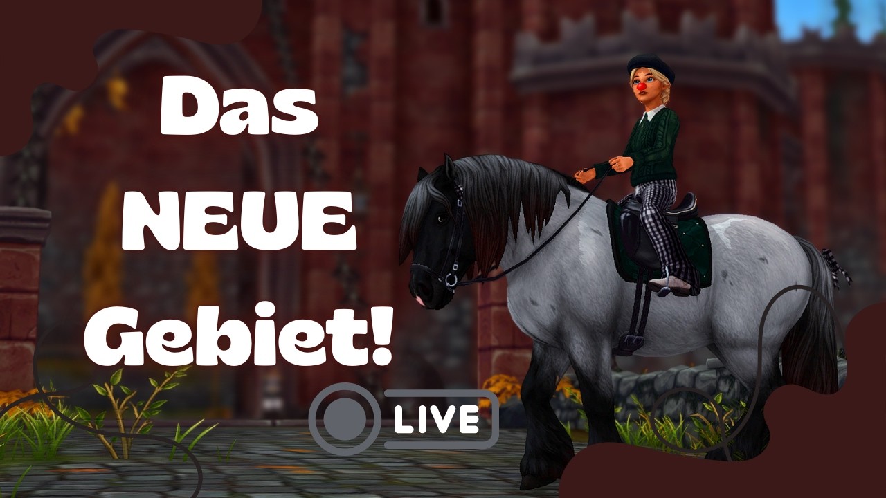 SSO 🐴 II 🩶 LIVE 🩶 II  Das NEUE GEBIET! 😍🏰 -  auf Server 18! 👀🌈