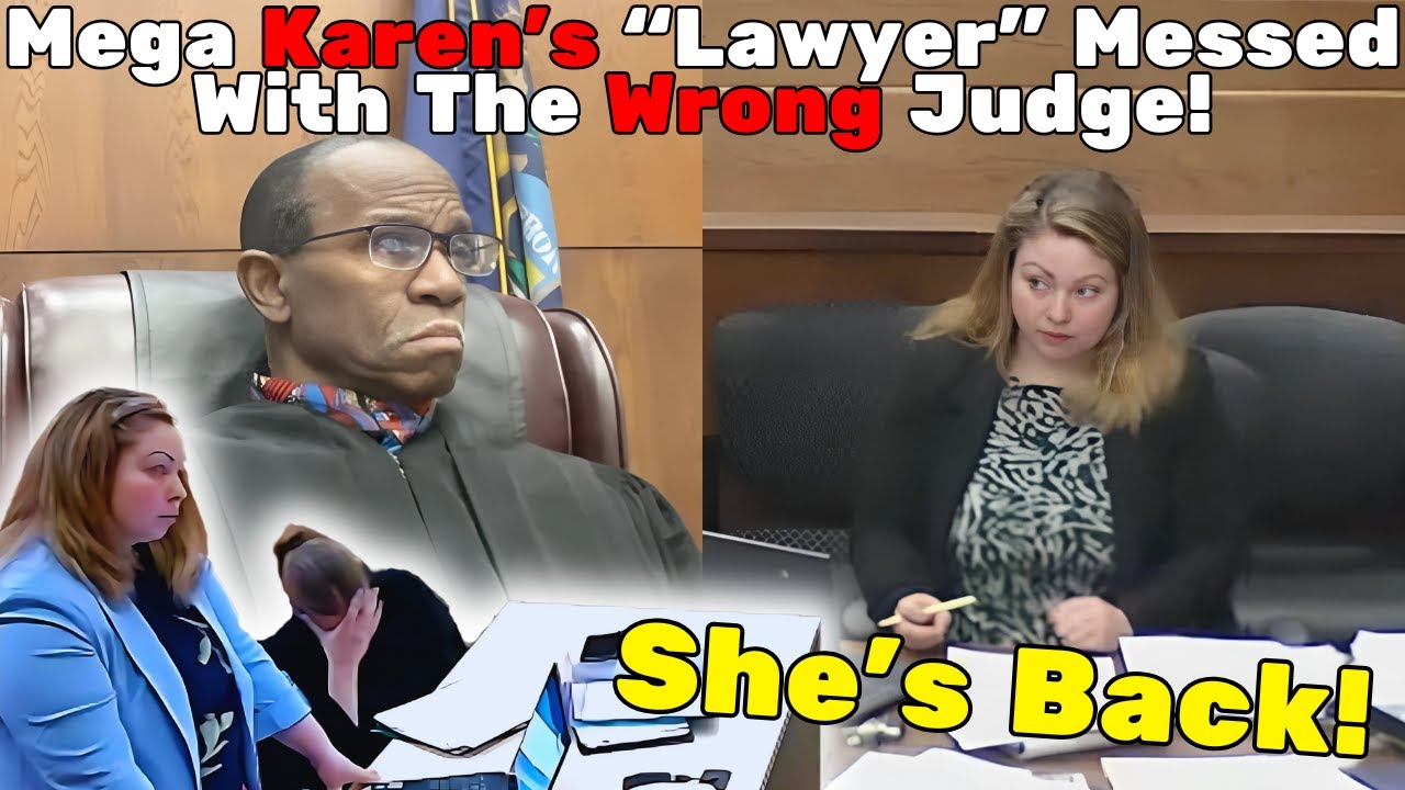 Mega Karen's Lawyer Has Returned... But This Time She Messed With The WRONG JUDGE!