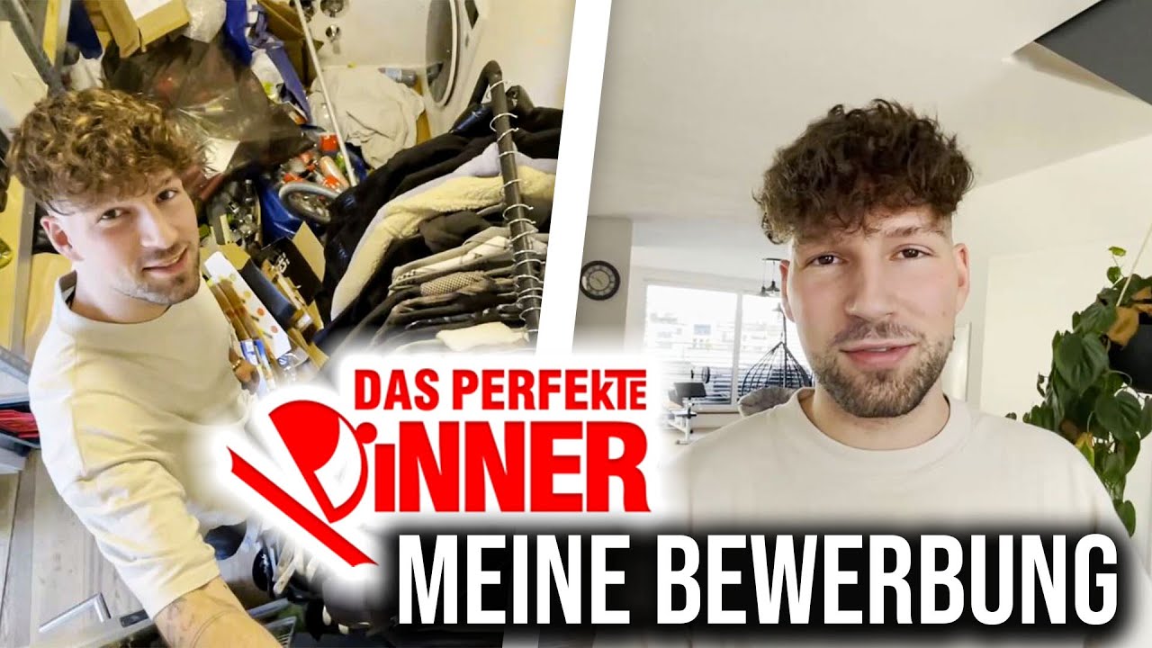 Mein BEWERBUNGSVIDEO für DAS PERFEKTE DINNER! 🤩 *ich wurde genommen*