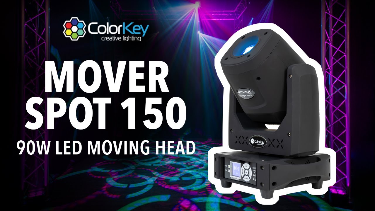 Mover Spot 150 | 90 Watt LED Moving Head