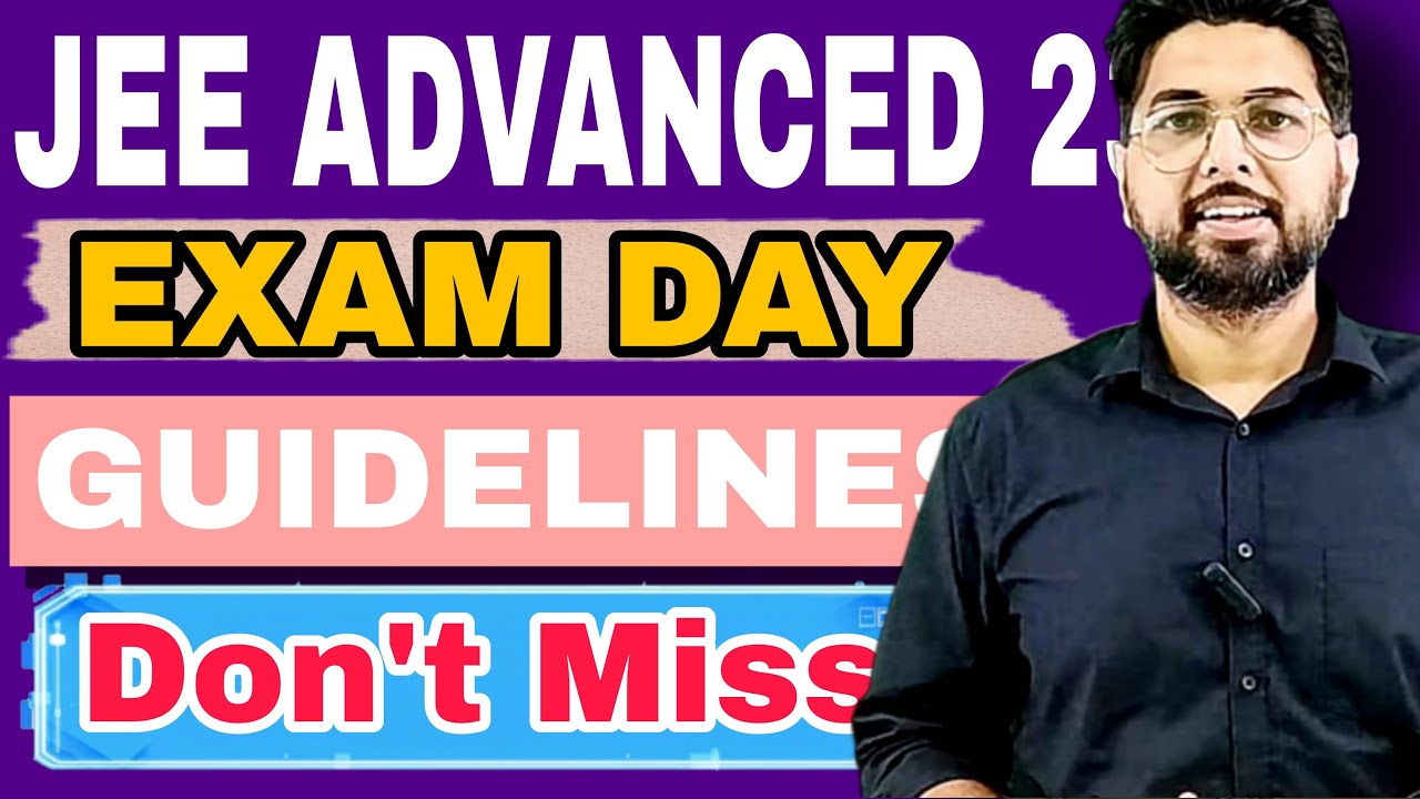 JEE Advanced 2023 | Documents to Carry| All Important Instructions🔥 #jee #iit #jeeadvanced #jee2023