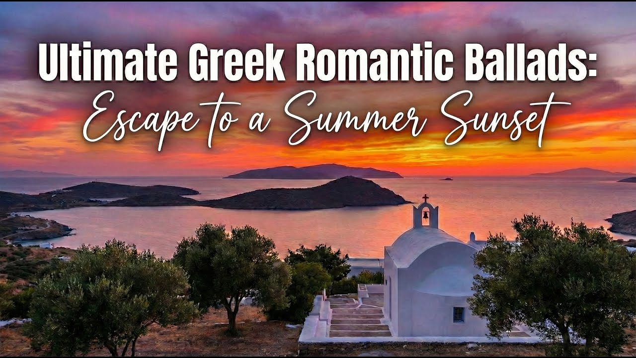 Ultimate Greek Romantic Ballads 🍷 Escape to a Summer Sunset (2026)