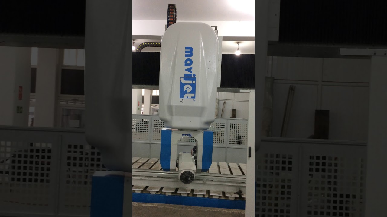 Mavijet 5 eksen köprülü freze metal (simultane)