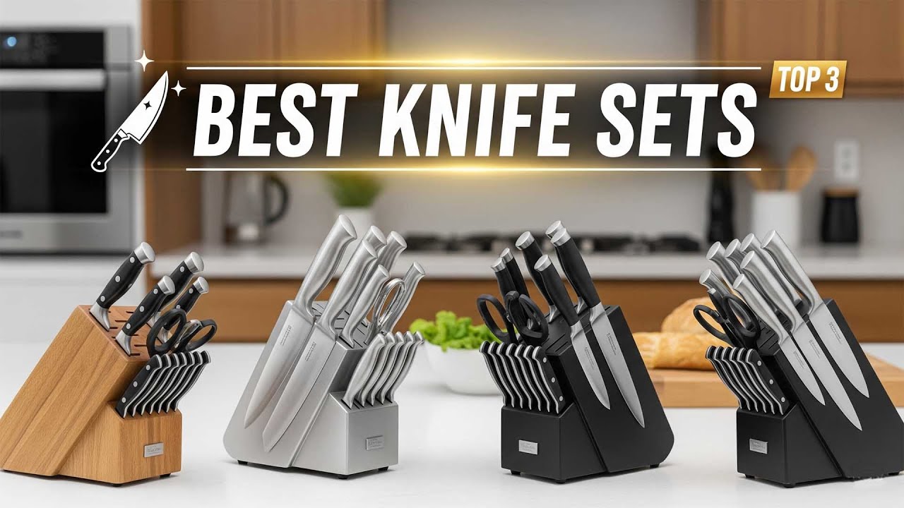 TOP 5 Best Knife Sets 2026 | Premium kitchen knives