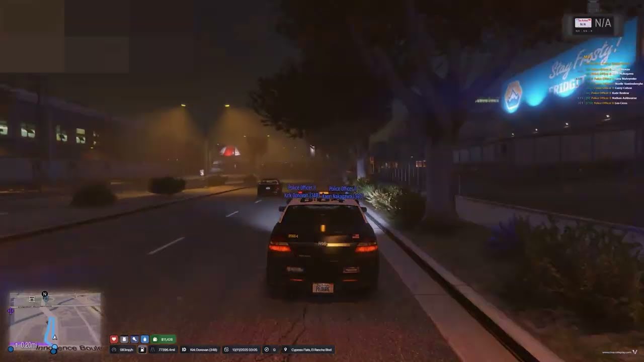 [RAGE-MP] LSPD/LSSD Pursuit #10 (www.rina-roleplay.com)