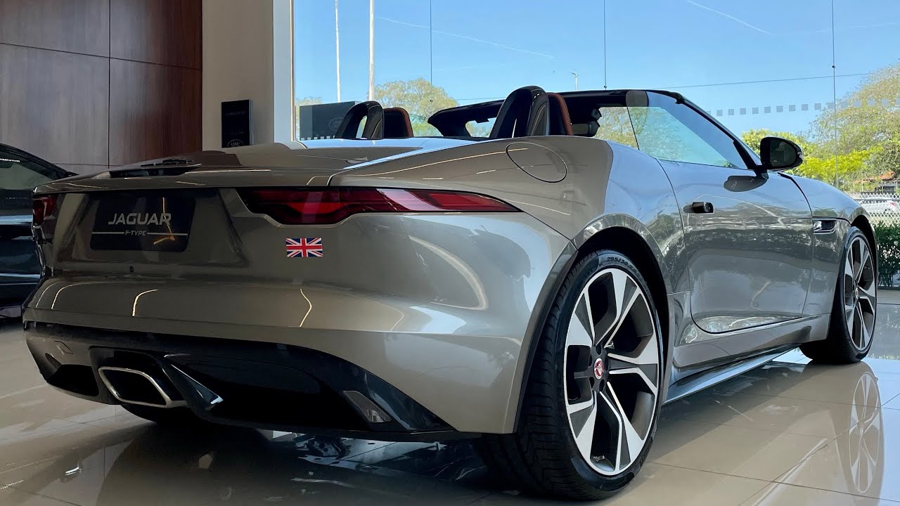 🚀🚀NOVO JAGUAR F-TYPE ROADSTER 2023 MOTOR TURBO 300 CAVALOS TRAÇÃO TRASEIRA E MUITA ELEGÂNCIA VEJA!