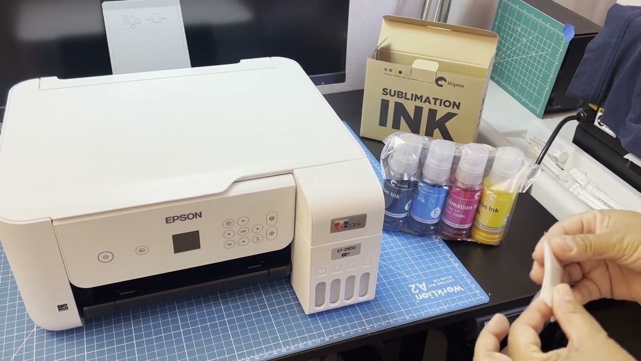 Convertir Epson EcoTank ET-2800  a printer de Sublimacion / Ecotank ET-2800 into sublimation printer