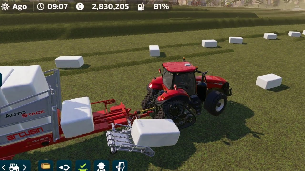 PRODUZINDO SILAGEM PARA AS VACAS NO FS23