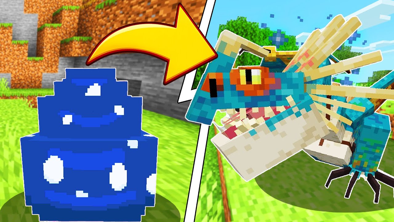 J'ai TROUVÉ un DRAGON dans mon nouveau monde Minecraft !!