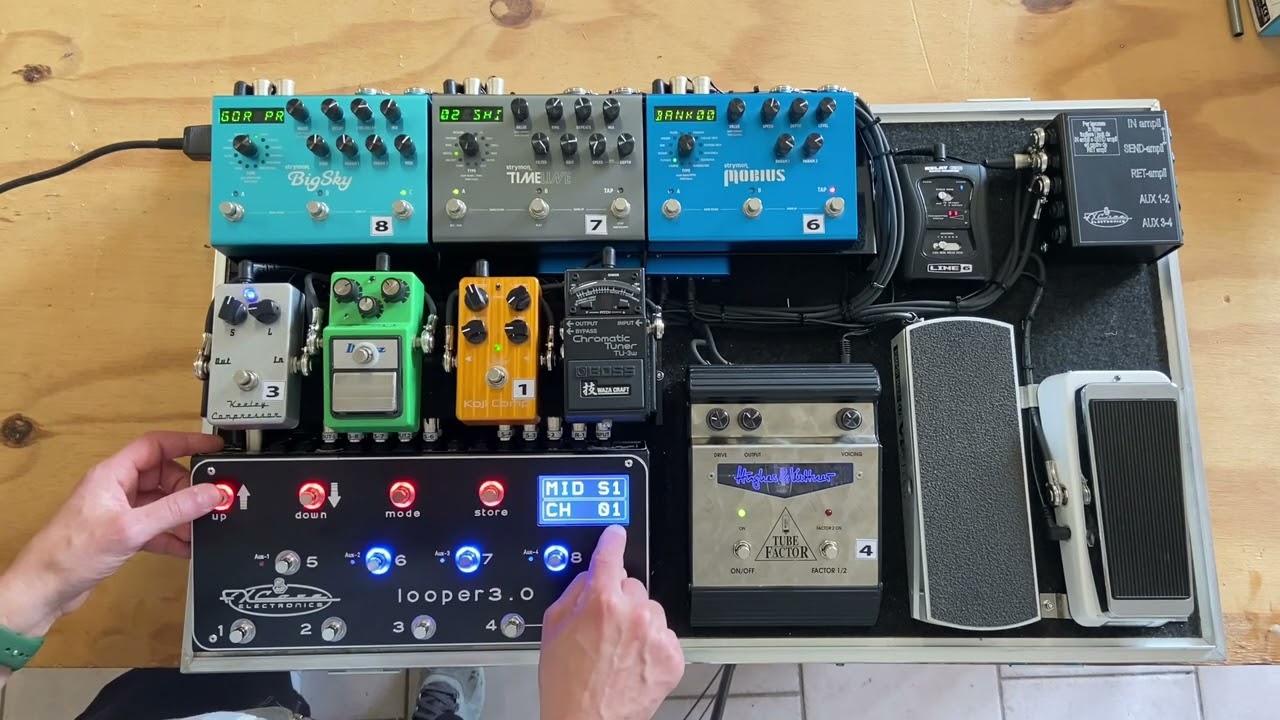 Impostazioni midi Looper3.0 con più dispositivi