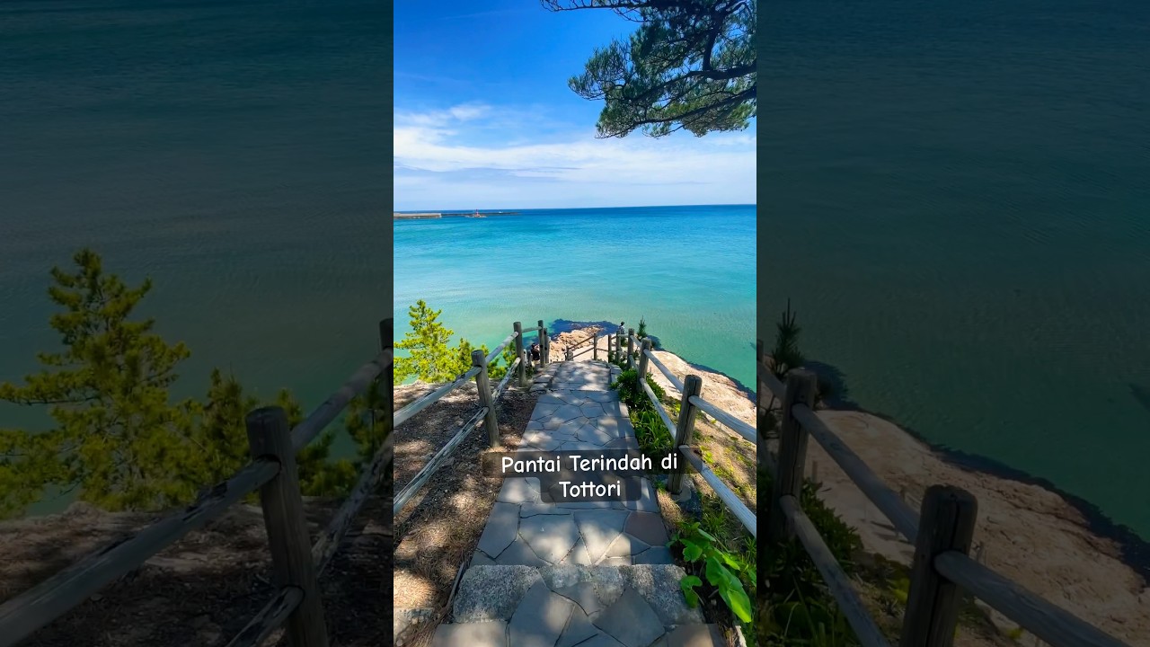 Pantai Terindah di Tottori Ken #tottori #uradome