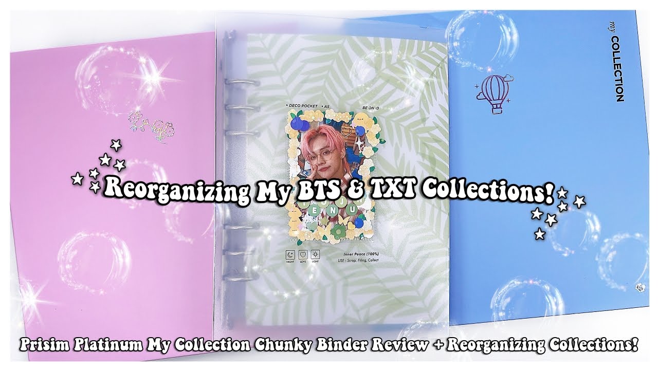 Реорганизация моих фотокарточек BTS и TXT ✰ Обзор Prism Platinum Chunky MyCollection + Реорганизация