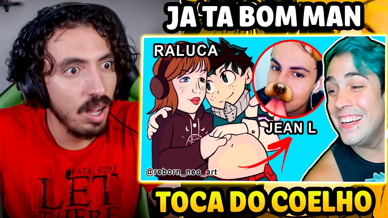 ngm aguenta mais RALUCA KKKKKK - Cinema dos MEMES - Toca do Coelho | Leozin REACT