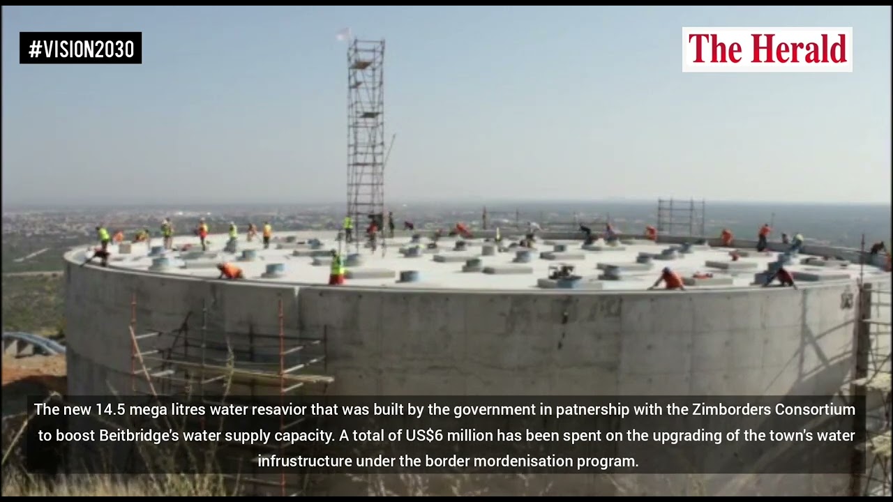 New water reservoir in Beitbridge