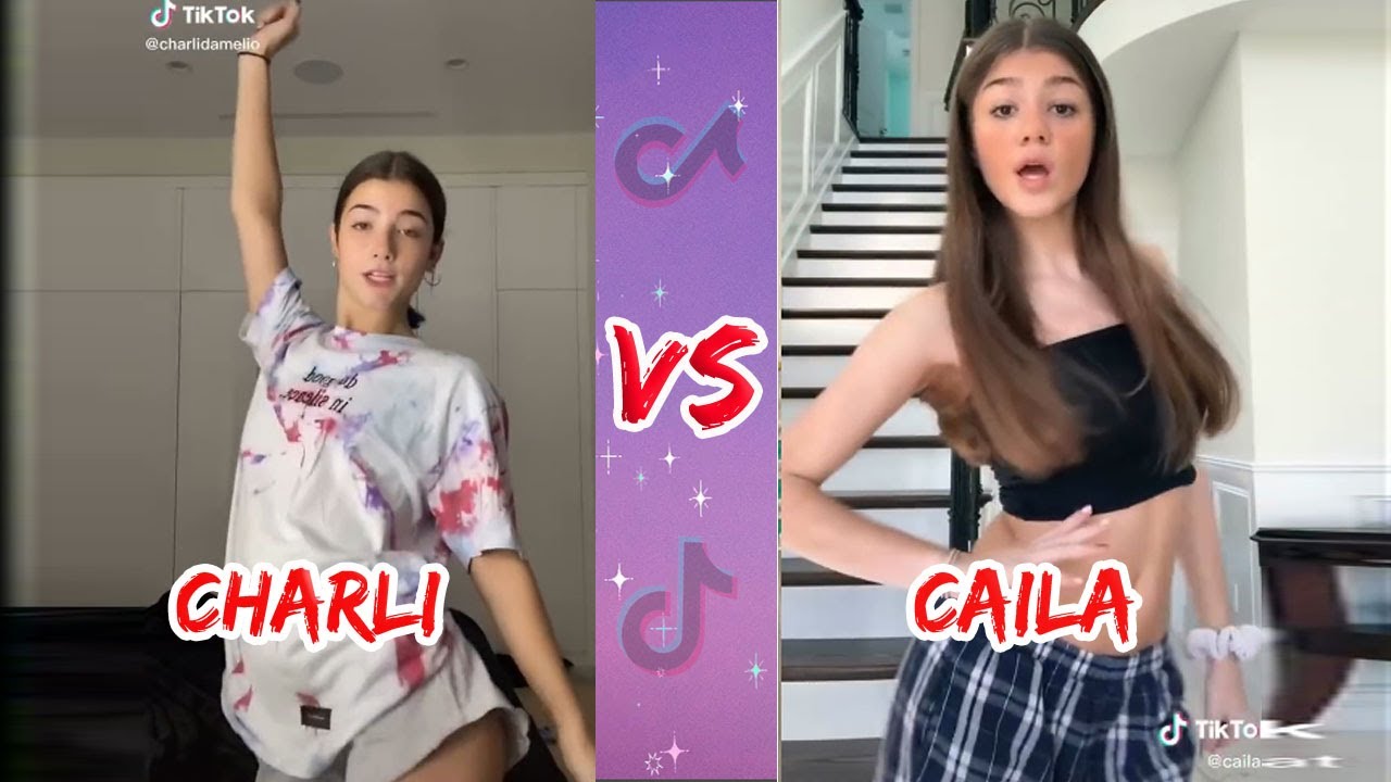 Charli D’amelio 🆚️ Caila TikTok Dance Battle !