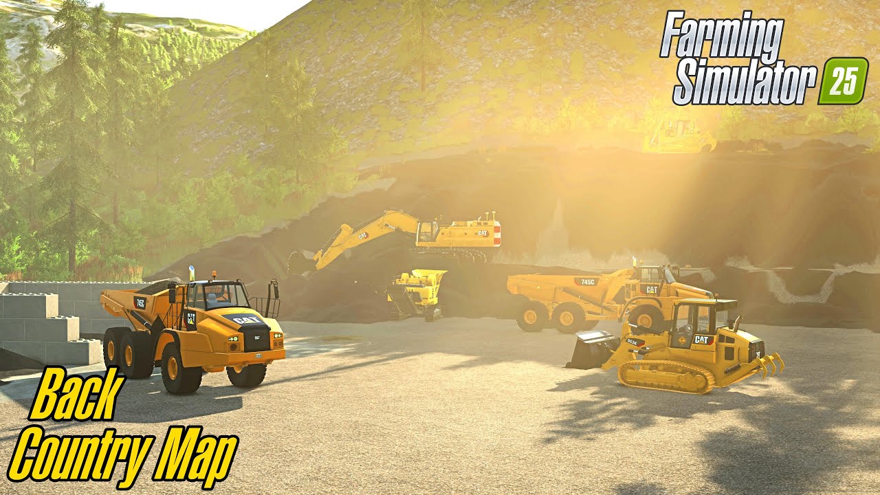 Farming Simulator 25 🚧 Back Country Map 🚧 Episode 17 - Cocking Coal Production 👷‍♂️