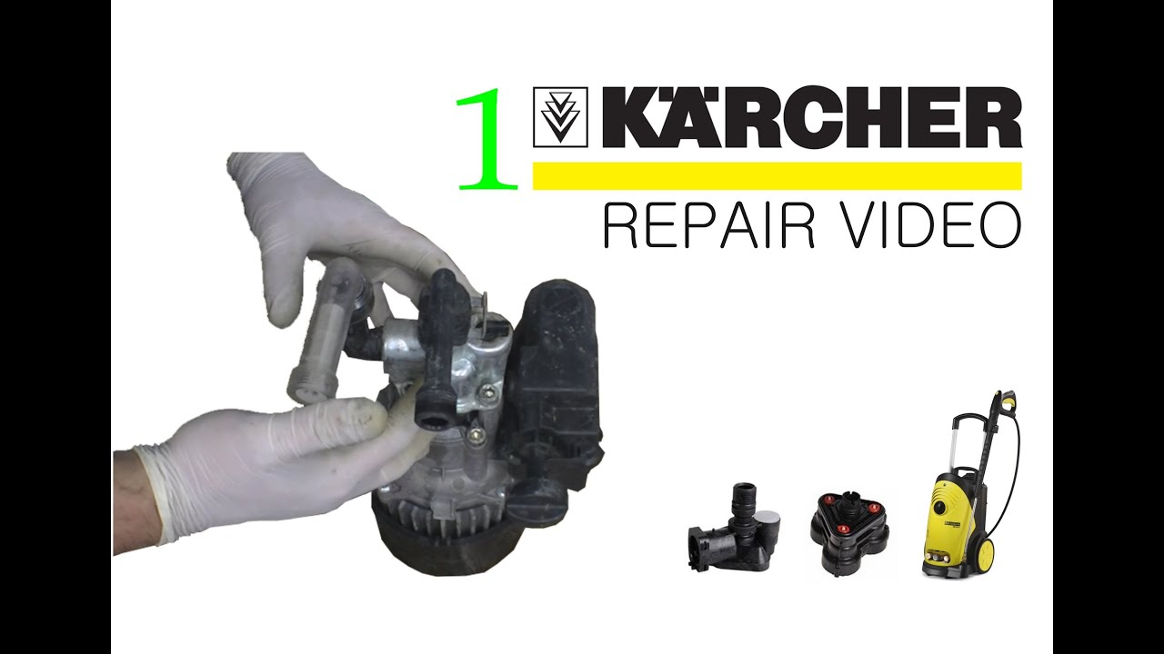 Как починить мойку высокого давления Karcher