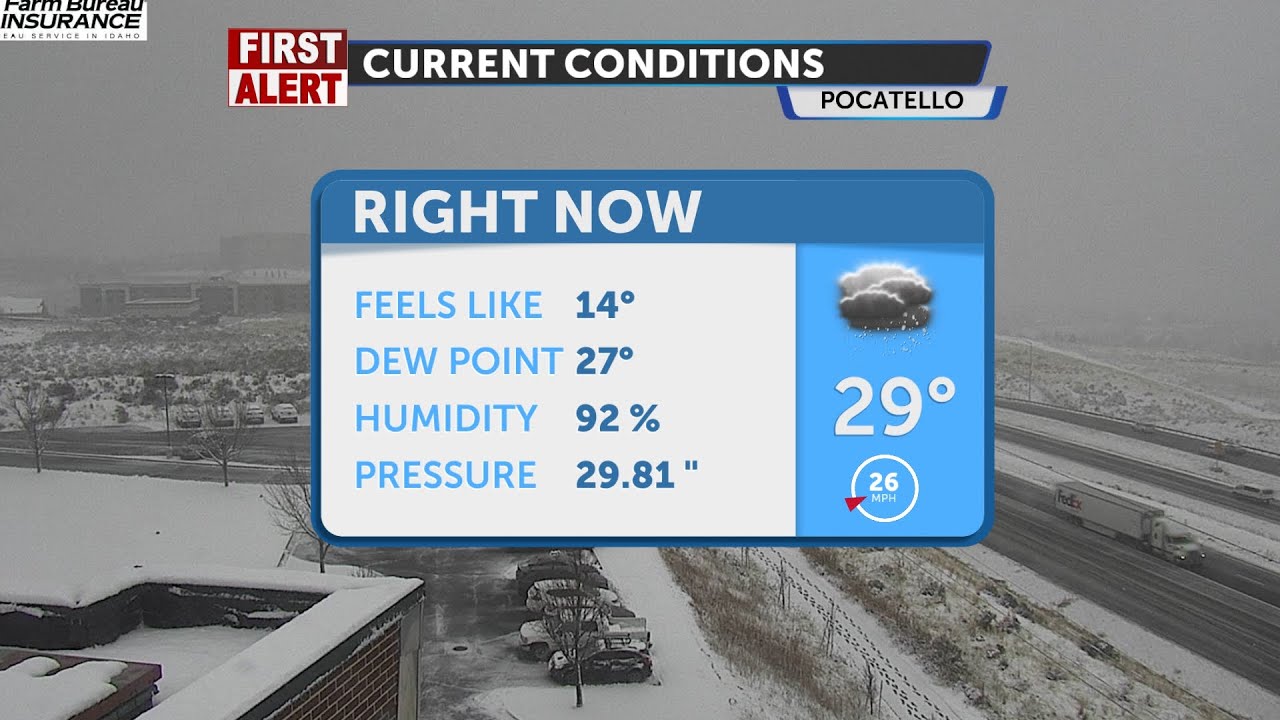 Winter weather blitz this morning