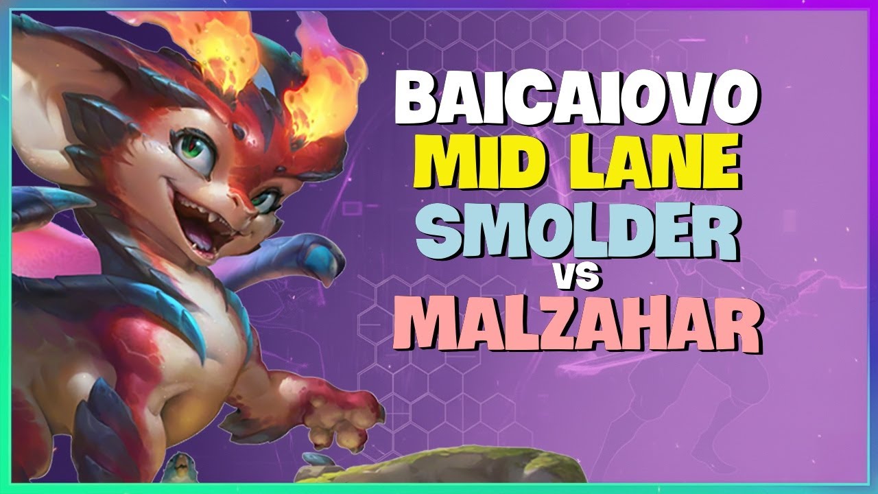 Baicaiovo Reaches Top 2 Ranking with Flawless Mid Lane Smolder Mechanics Challenger Review Engsub