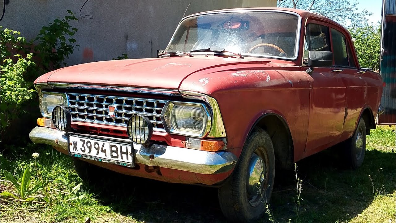 MOSKVICH 412, 1972р. Ремонт і обслуговування. ЧАСТИНА 2.