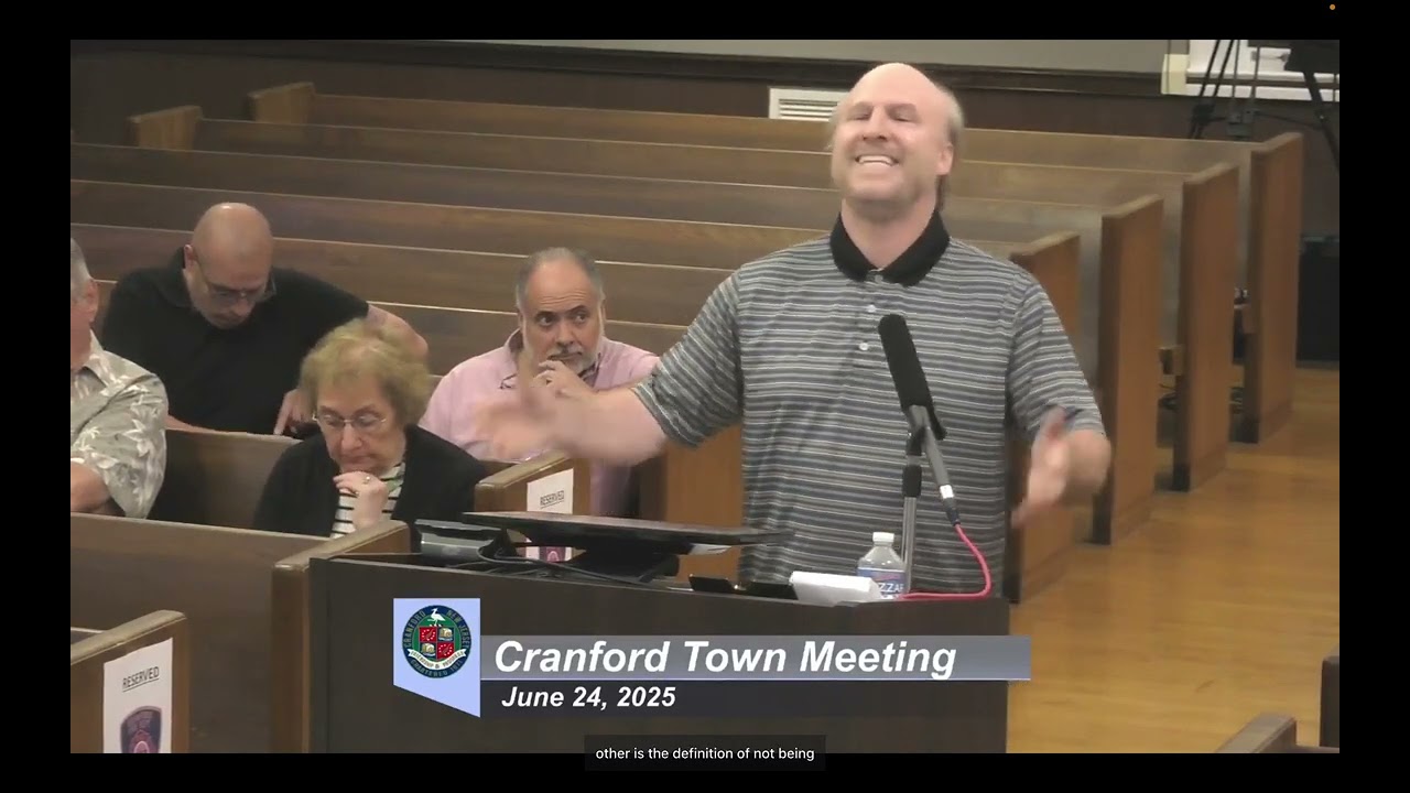Public Comments & Response: Cranford Town Meeting June 24, 2025