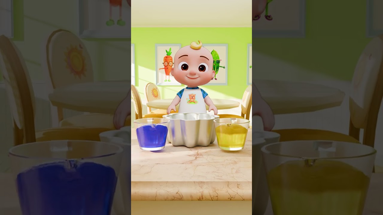 What colour will the JELLO be?? #CoComelon #Shorts #KidsCartoons #nurseyrhyme #kidssongs #viral