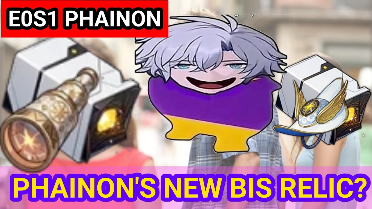 E0S1 Phainon || Wavestrider Captain vs As Navigator Isee Sees It Relics Comparison