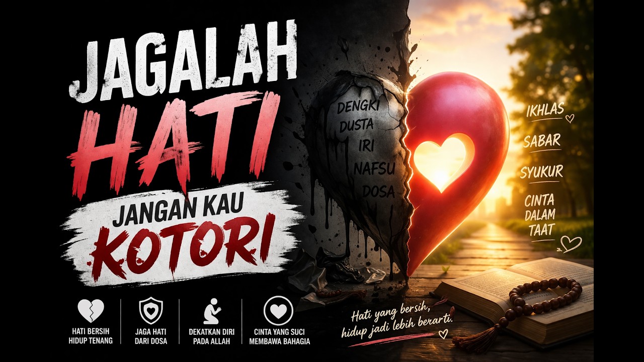 JAGALAH HATI JANGAN KAU KOTORI