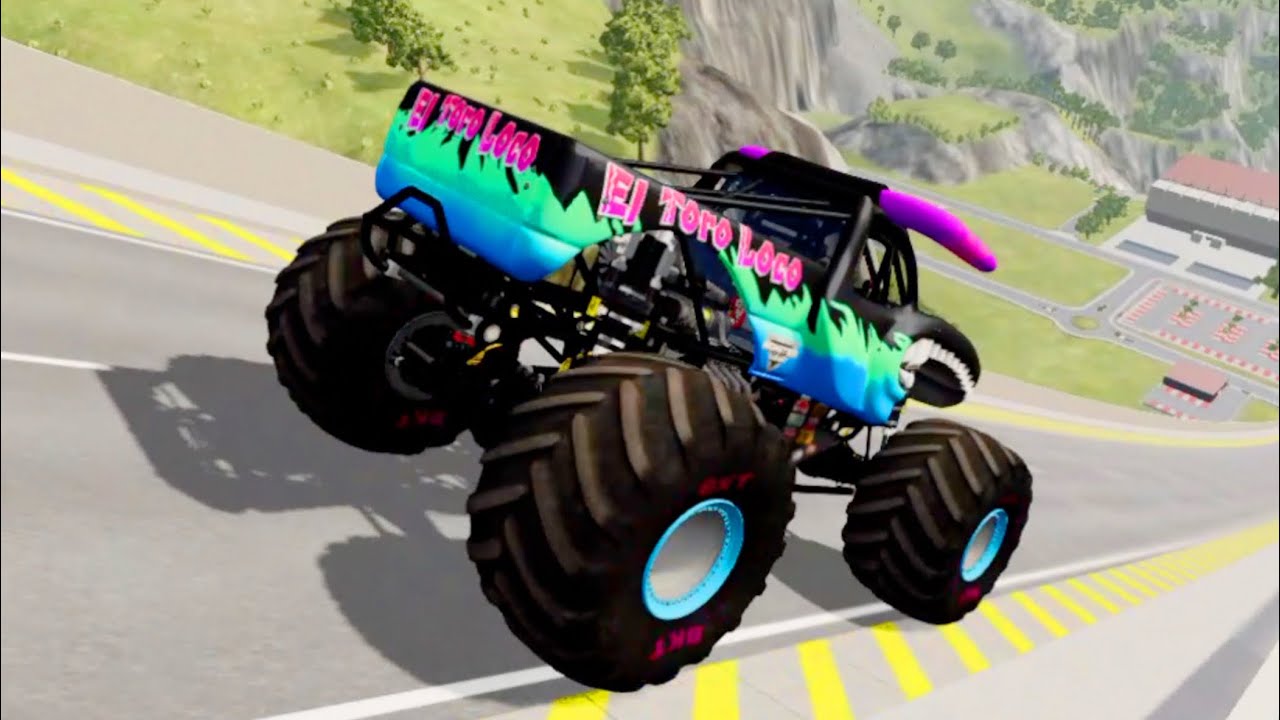 Monster Jam | Monster Trucks | High Speed Monster Jam Crashes, Freestyle, & Racing #55