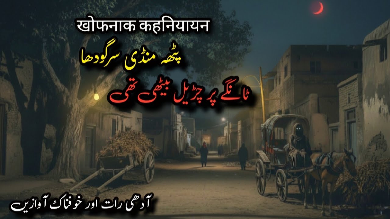 A Terrifying Scary Story Of Haunted Patha Mandi Sargodha|Horror Stories Urdu|Sachi Khofnak Kahaniyan
