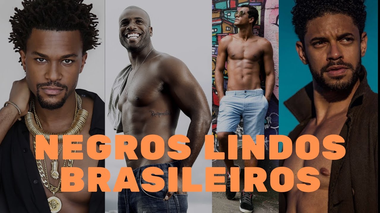 Homens Estilosos | Atores Negros Brasileiros | Negros Lindos