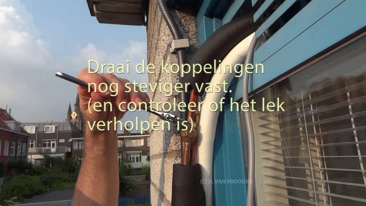 Ontluchten leidingen voorgevulde airco V1 2 NL