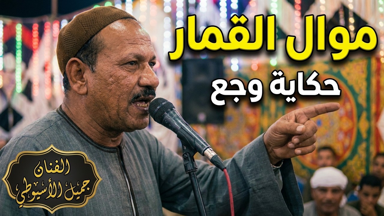 القناةالرسميةالفنان جميل الاسيوطي مـوال القمــــــار مليـــونيــة ملـــوي 2022
