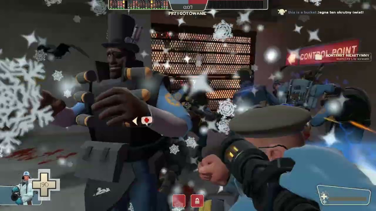 Team Fortress 2 gameplay Optimusa forteca Engineerów kontra gracze tf2 PvE