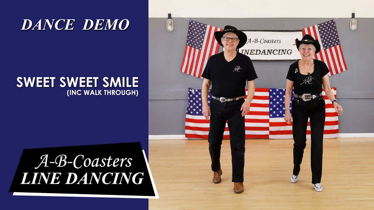 SWEET SWEET SMILE  - Line Dance Demo & Walk Through