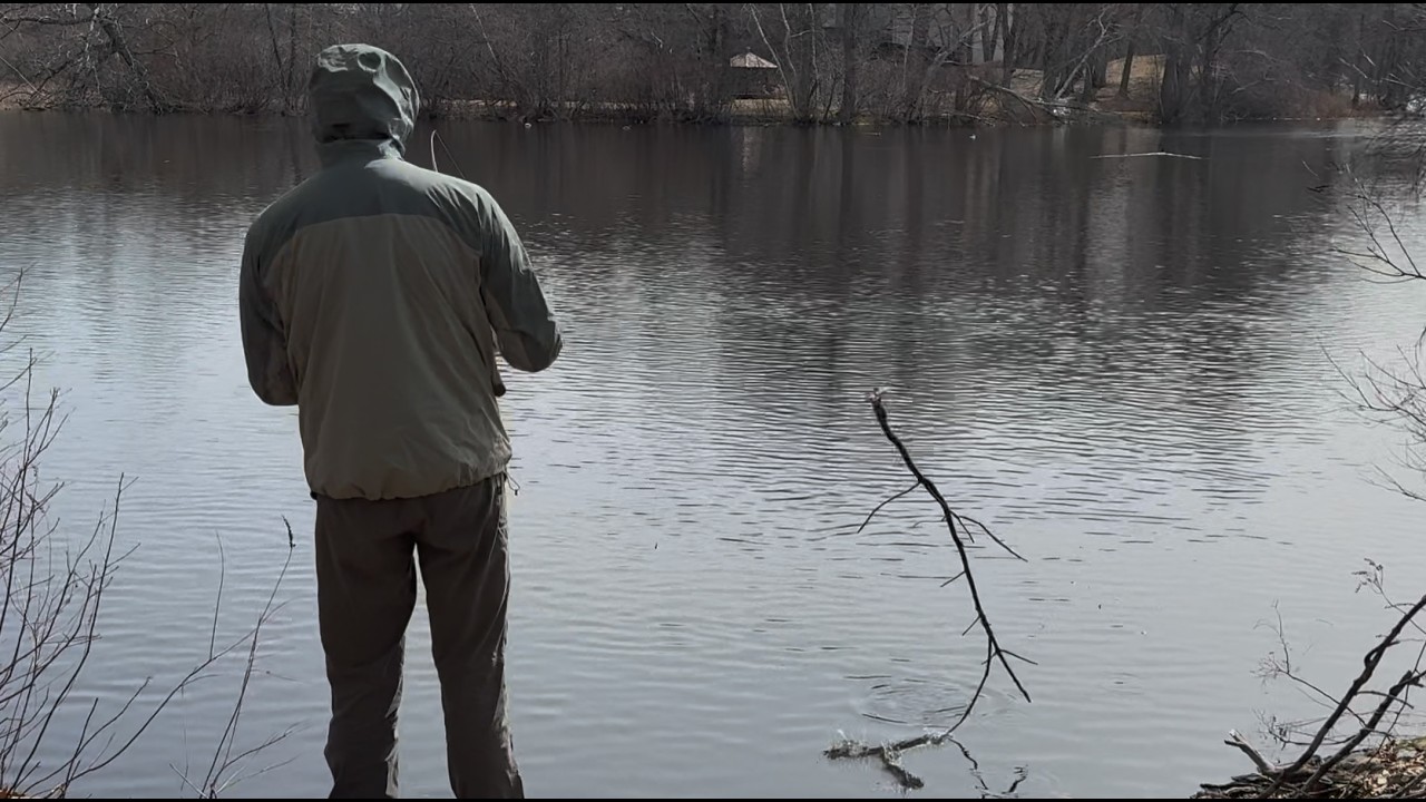 Ice Out 2026: Fishing for Pike on the Charles River (Slow TV)