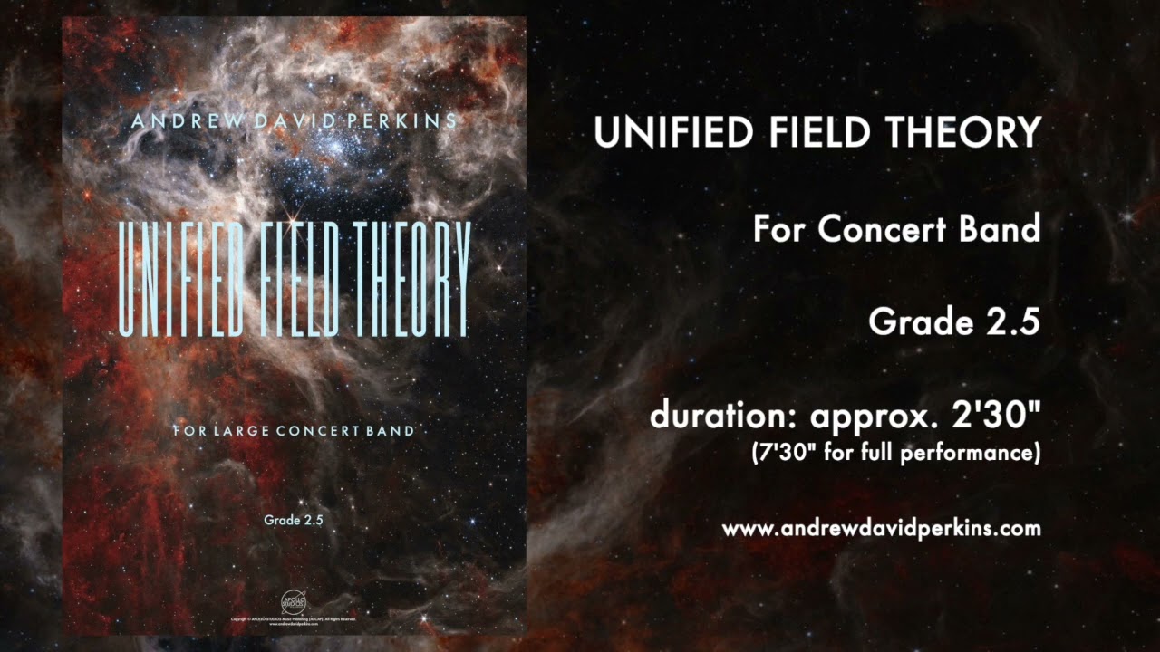 UNIFIED FIELD THEORY Andrew David Perkins