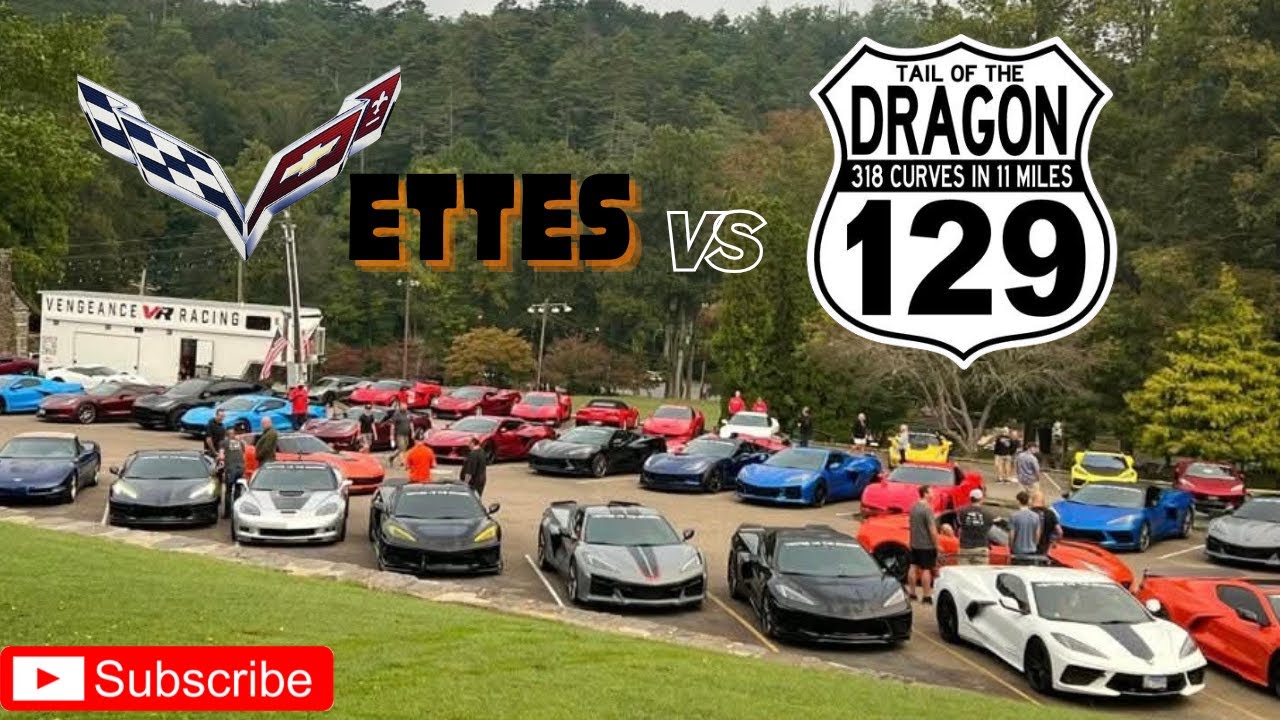 Vettes Vs. The Dragon 2025 - Second Annual @smokymountaindrives2077 @129hub @RonatVengeance