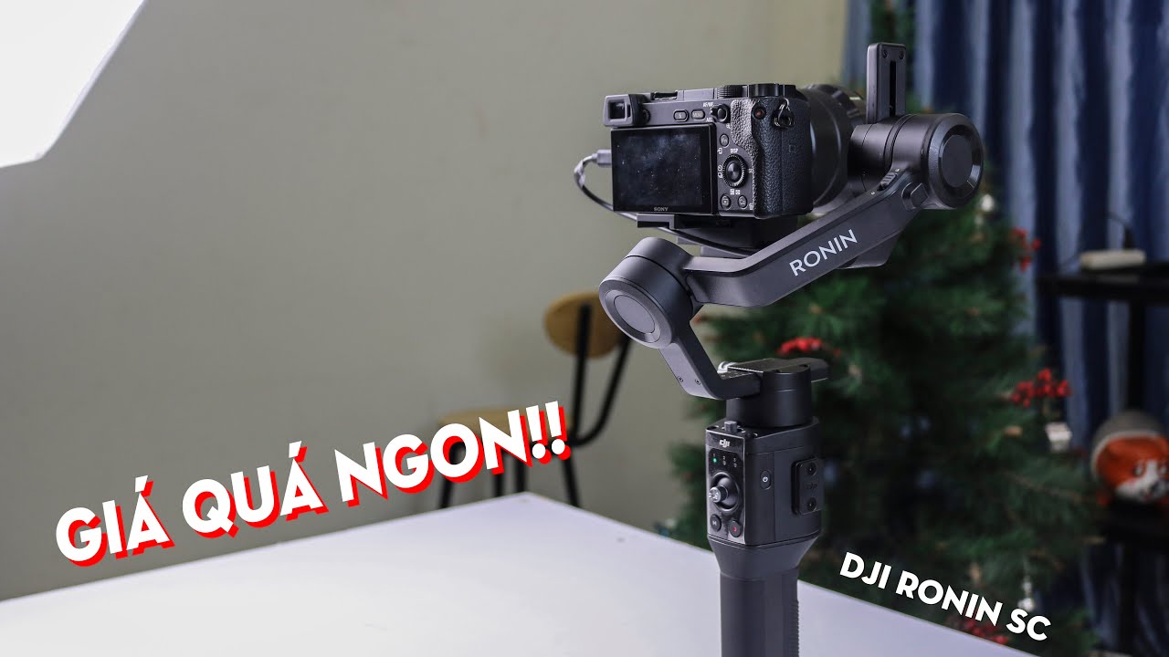 Đây là chiếc gimbal máy ảnh giá rẻ dưới 5 triệu tốt nhất hiện tại - Dji Ronin Sc.
