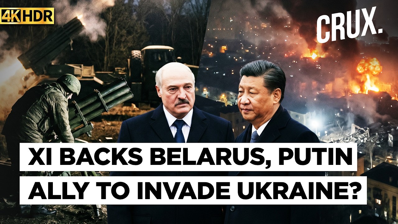 Lukashenko Meets China's Xi Amid Feud With Zelensky, Can Belarus Attack Ukraine To Help Russia? 4K