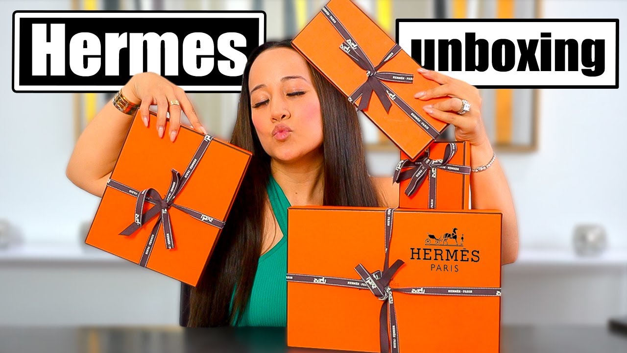 HERMES LUXURY SHOPPING HAUL + UNBOXING! | Dee LaVigne