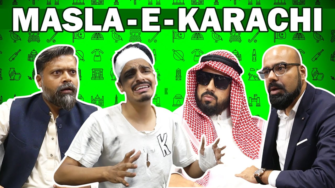 MASLA - E - KARACHI | Bekaar Films X JUNAID AKRAM | Comedy Skit