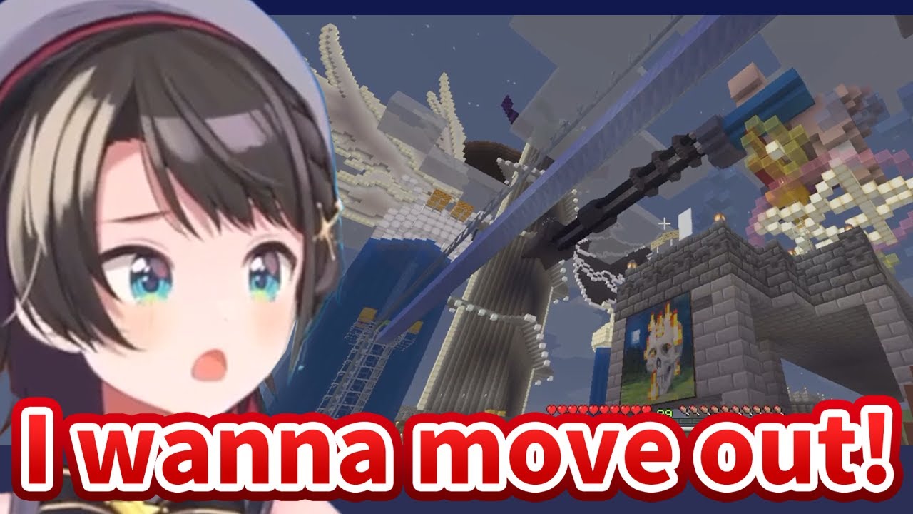Subaru starts wanting to Move Out so Badly after seeing Pekora's Gatling Cannon and KoyoSuba Cannon
