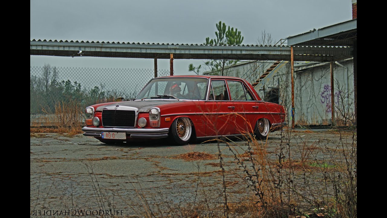 Slammed Classic 240D Mercedes
