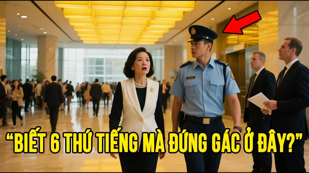 Nữ Chủ Tịch Phát Hiện Anh Bảo Vệ Nói 6 Ngôn Ngữ — Lập Tức Đưa Ra Quyết Định Không Ai Tin Nổi