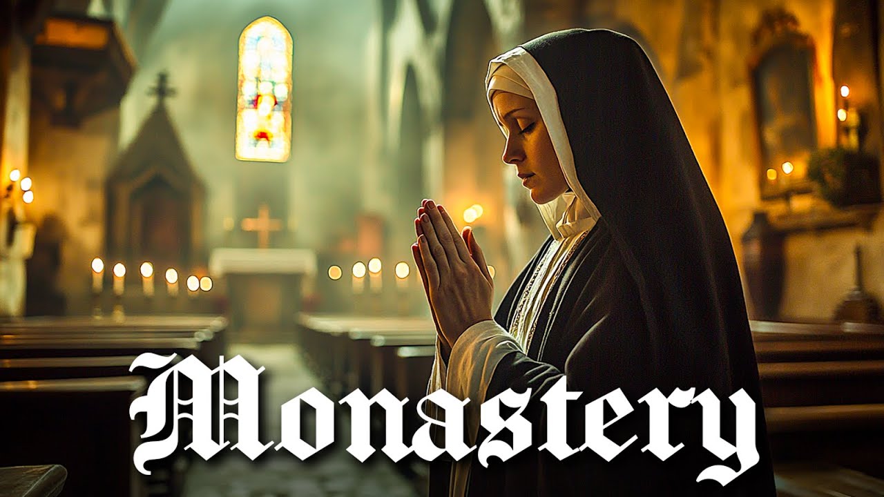 Gregorian Chants Prayer in Monastery of the Nuns | The Hymns of Prayer to Mary | Sacred Holy Spirit