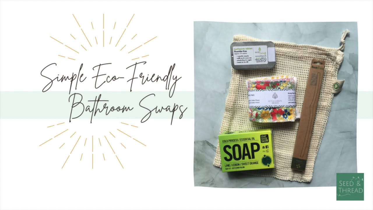 Simple ECO-FRIENDLY Bathroom Swaps