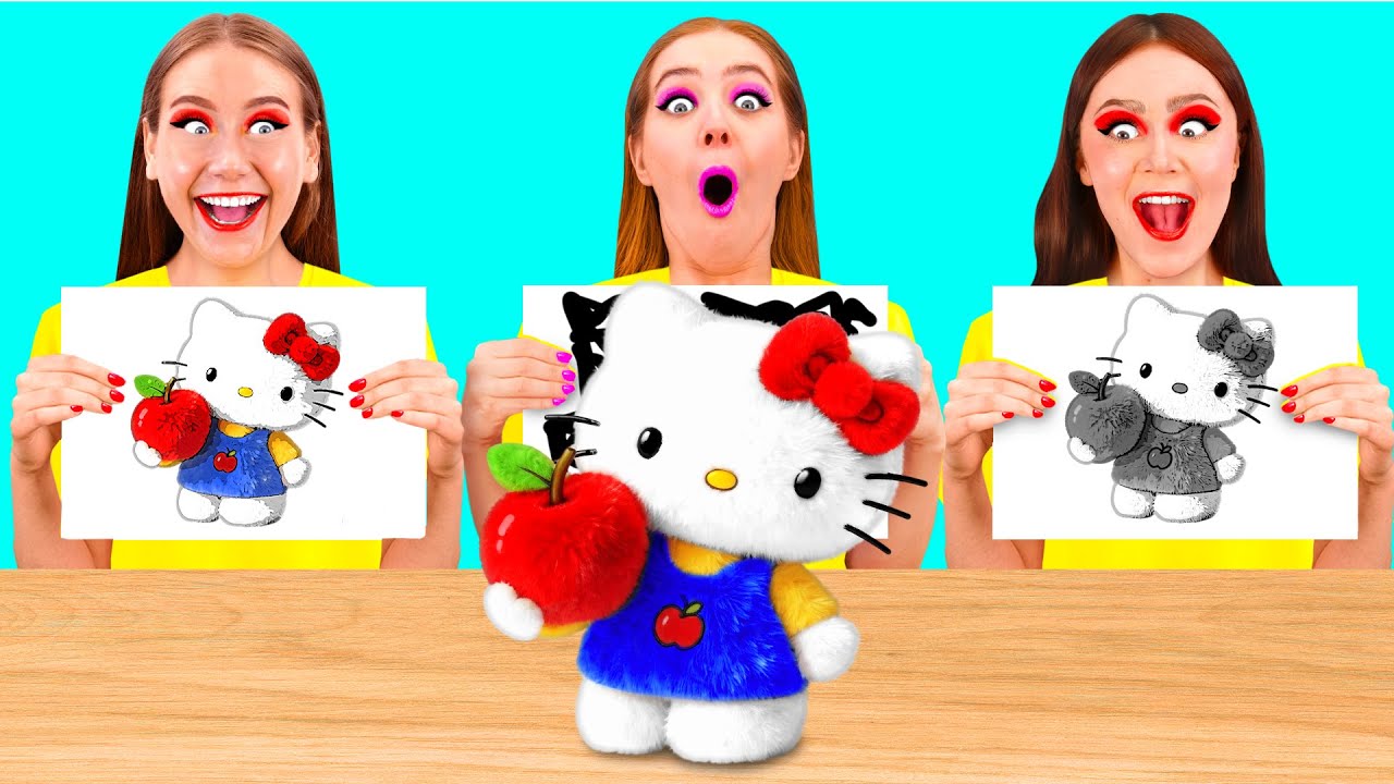 Qui Le Dessine Mieux Relever Le Défi Du Prix | Défi Artistique Incroyable par DaGaDa Challenge